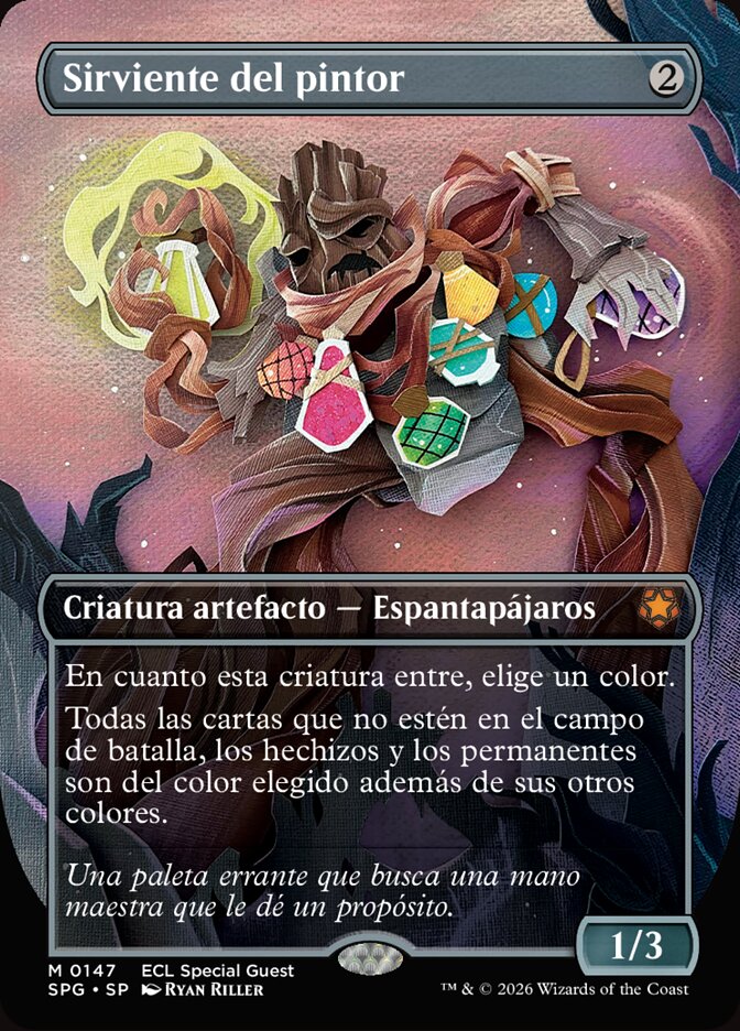 Sirviente del pintor