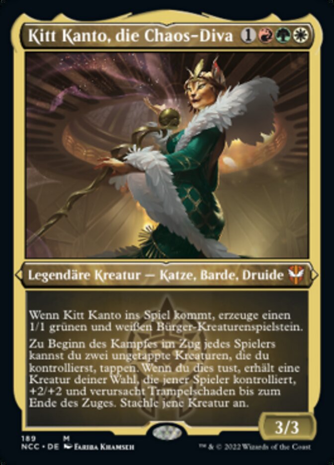 Kitt Kanto, die Chaos-Diva