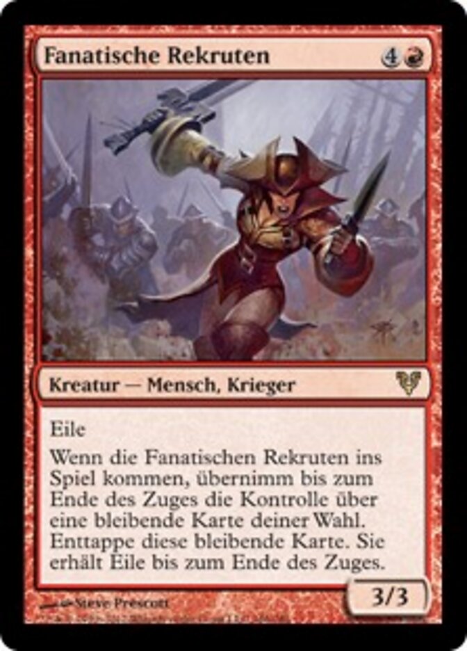 Fanatische Rekruten
