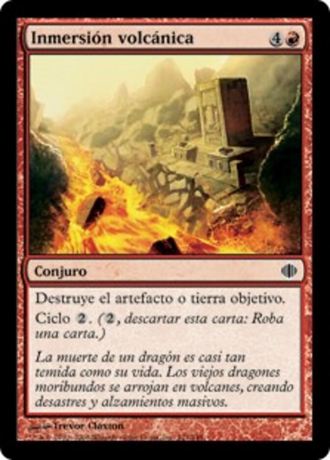 Inmersión volcánica