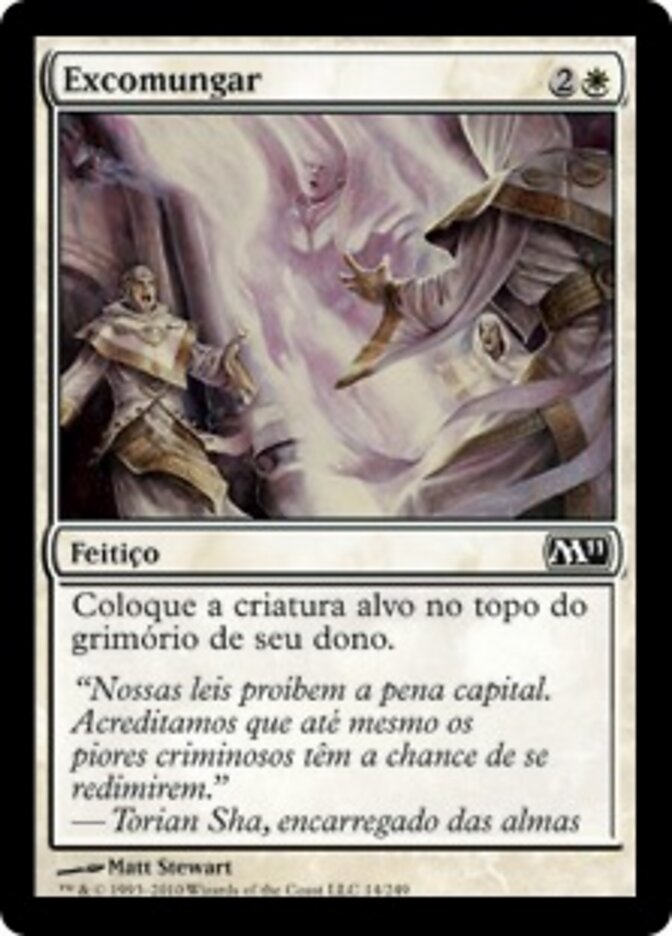 Excomungar