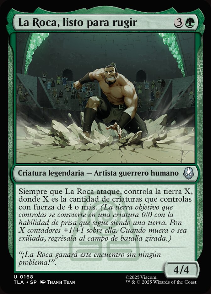 La Roca, listo para rugir