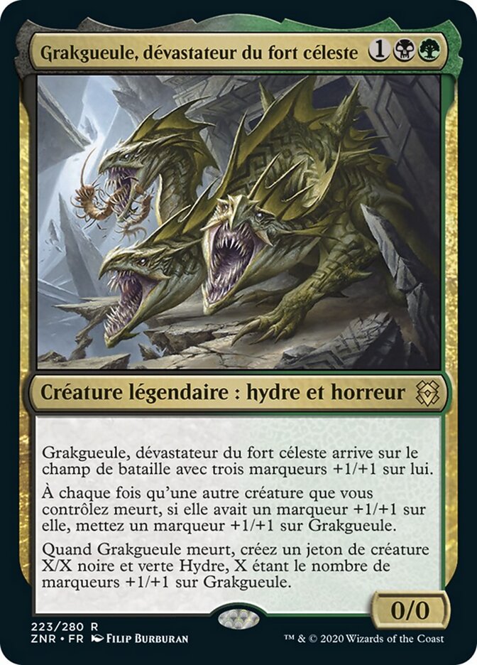 Grakgueule, dévastateur du fort céleste
