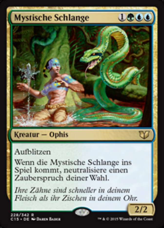Mystische Schlange