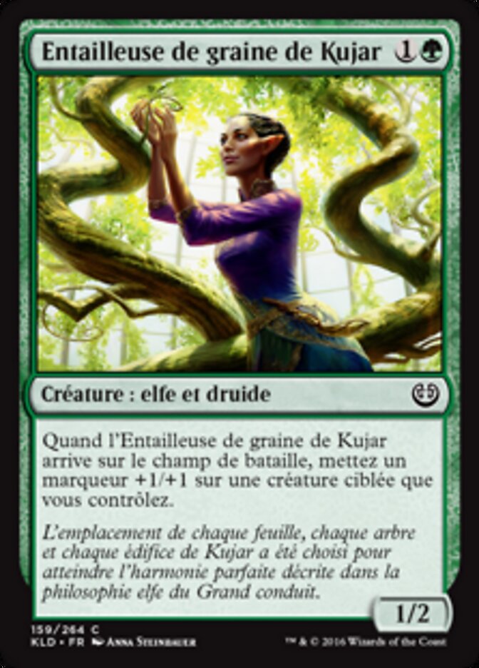Entailleuse de graine de Kujar