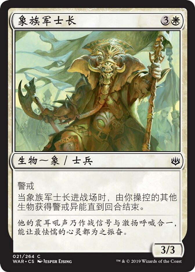 象族军士长
