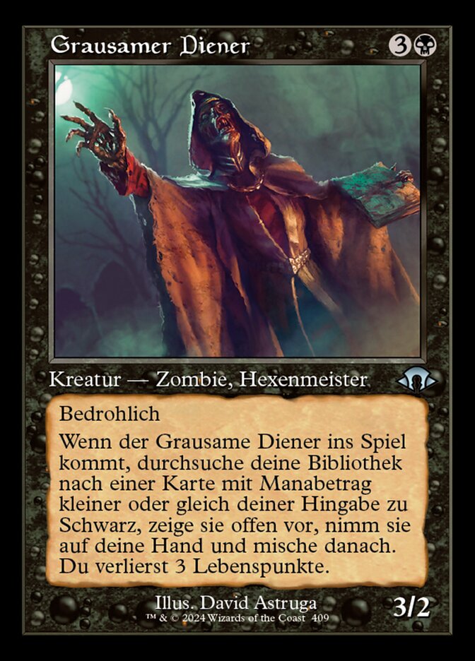 Grausamer Diener