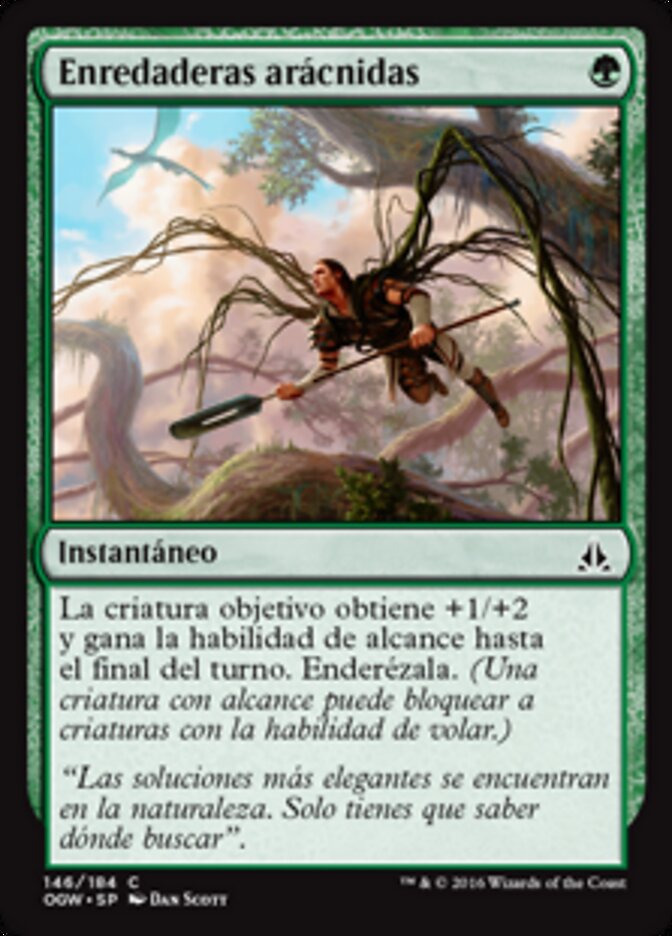 Enredaderas arácnidas