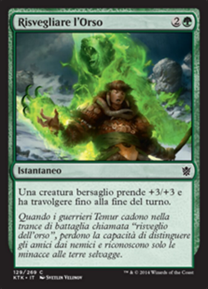Risvegliare l'Orso