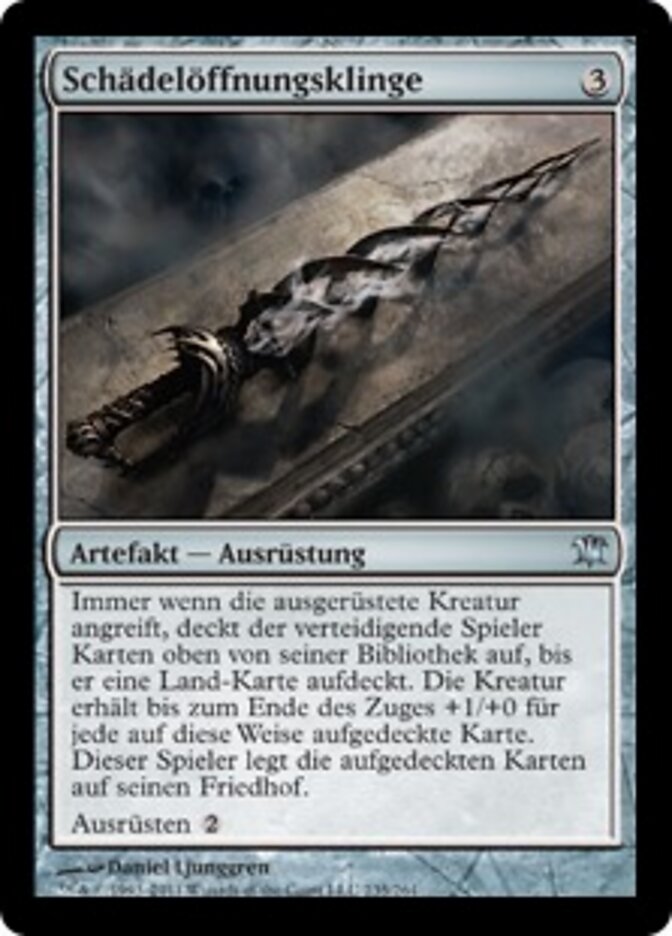 Schädelöffnungsklinge