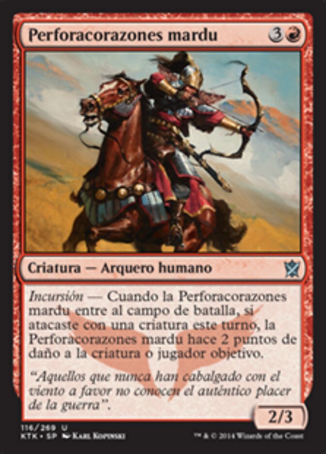 Perforacorazones mardu
