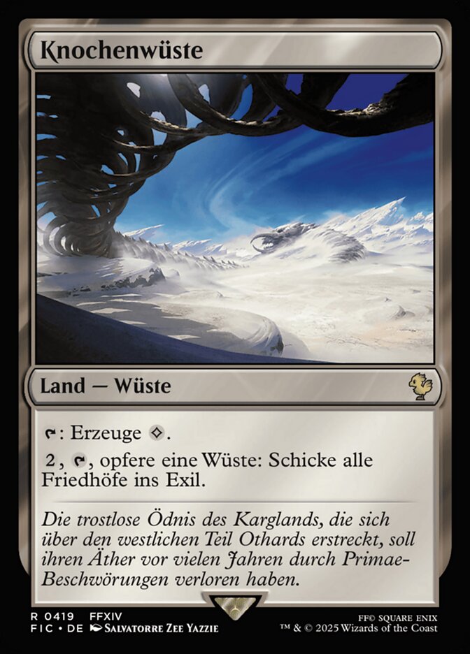 Knochenwüste