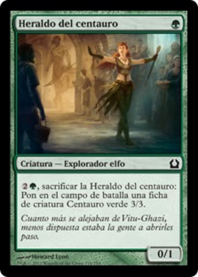 Heraldo del centauro