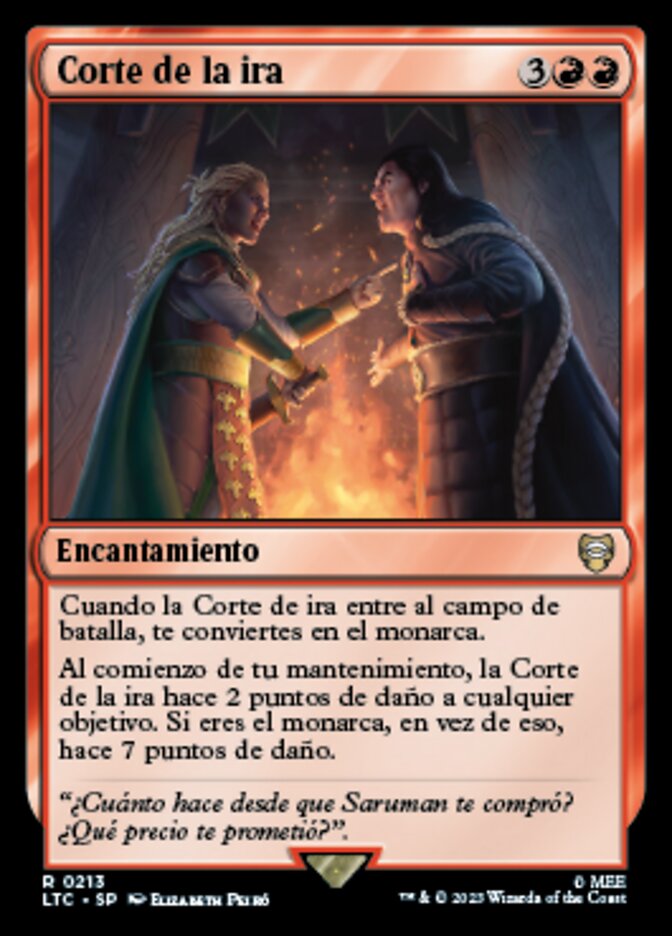 Corte de la ira