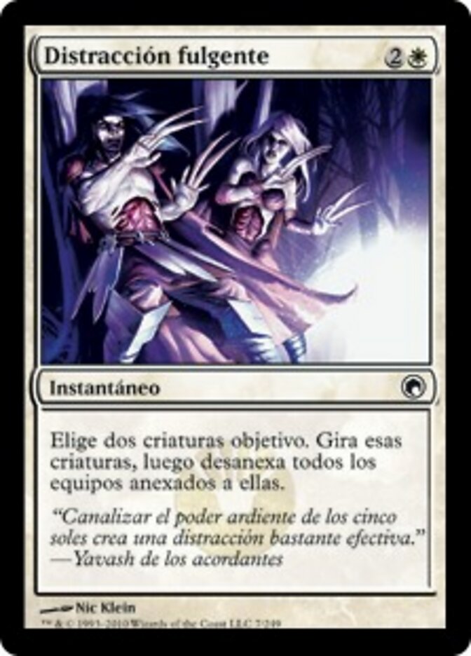 Distracción fulgente