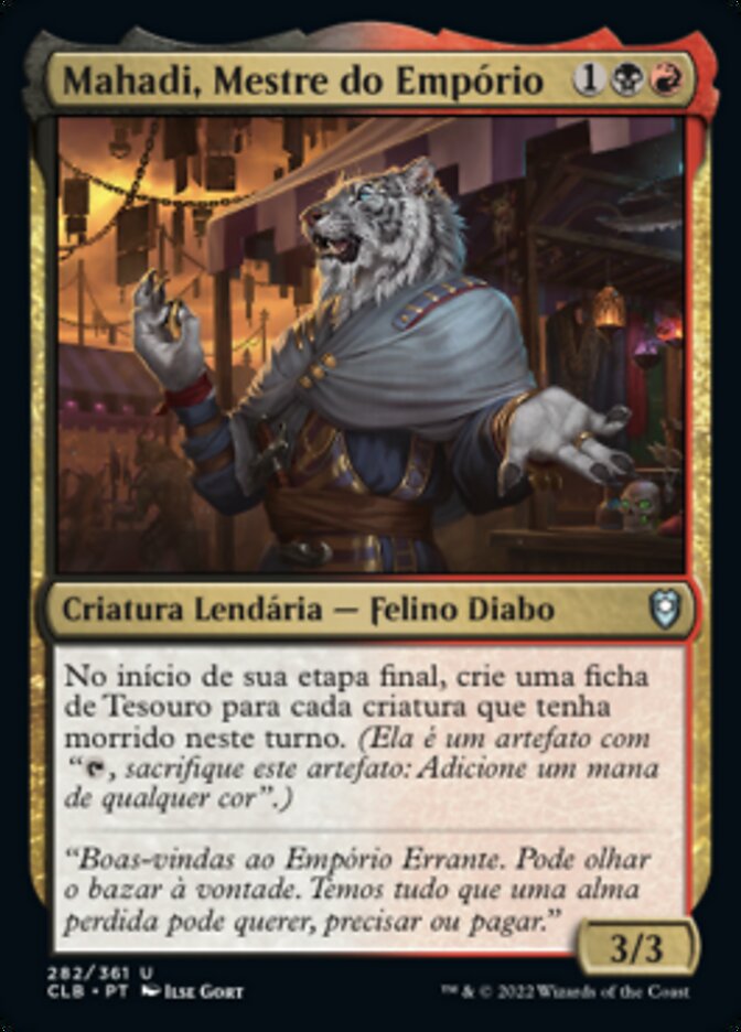 Mahadi, Mestre do Empório