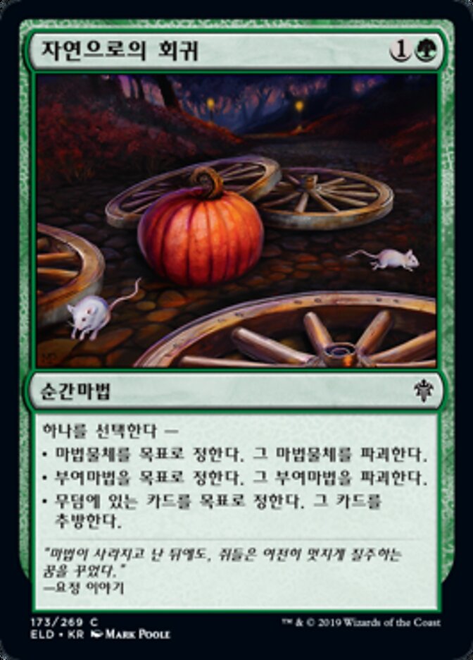 자연으로의 회귀