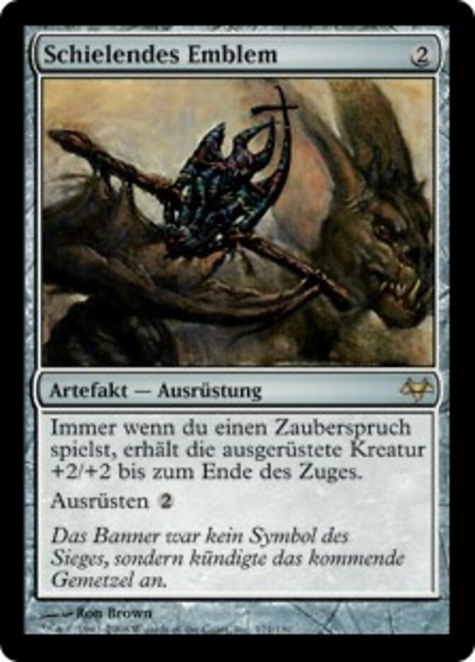 Schielendes Emblem