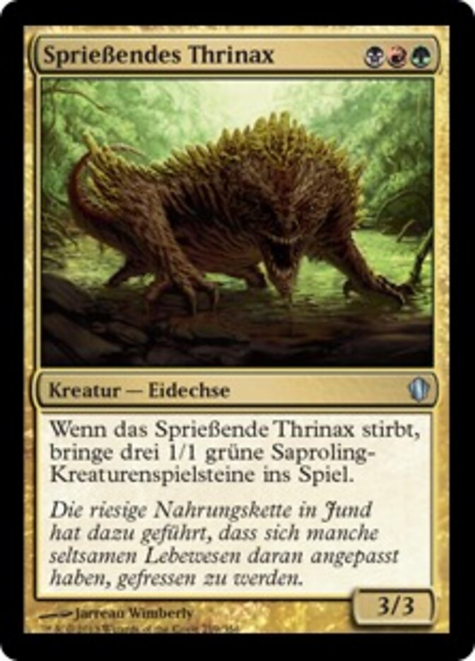 Sprießendes Thrinax