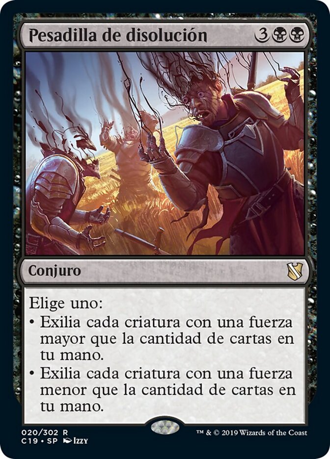 Pesadilla de disolución