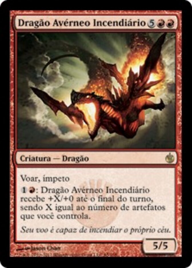 Dragão Avérneo Incendiário