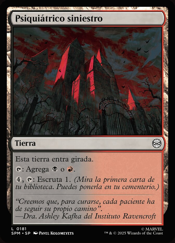 Psiquiátrico siniestro
