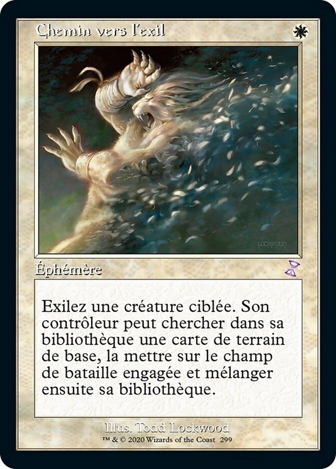 Chemin vers l'exil