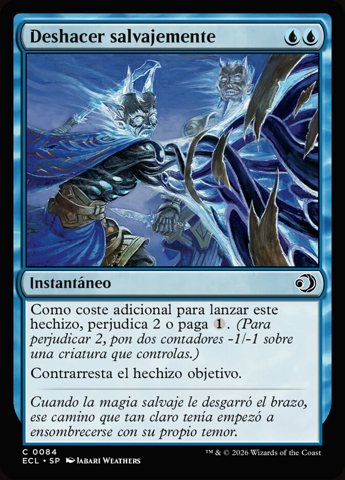 Deshacer salvajemente