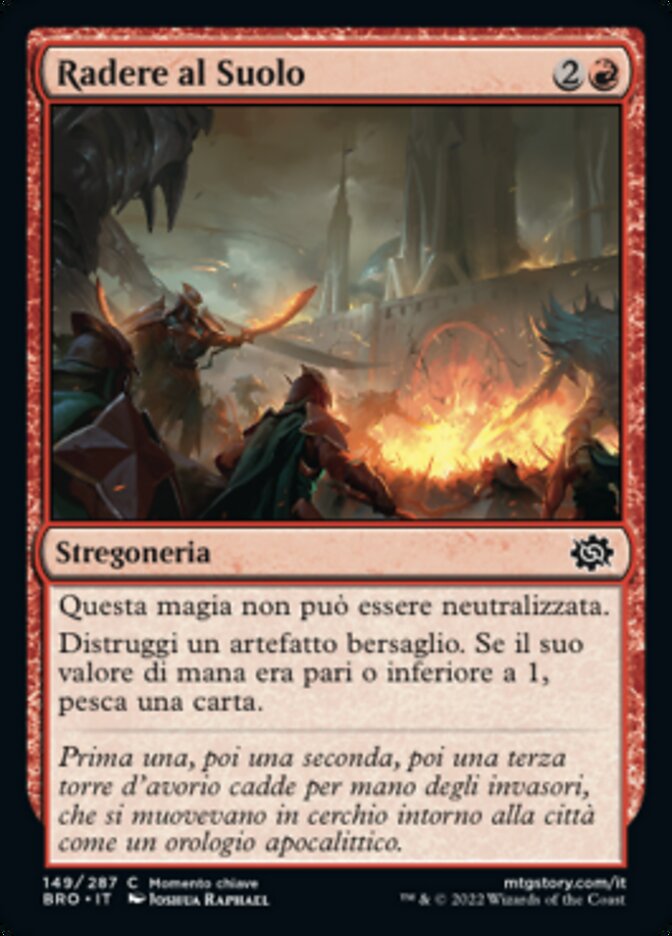 Radere al Suolo