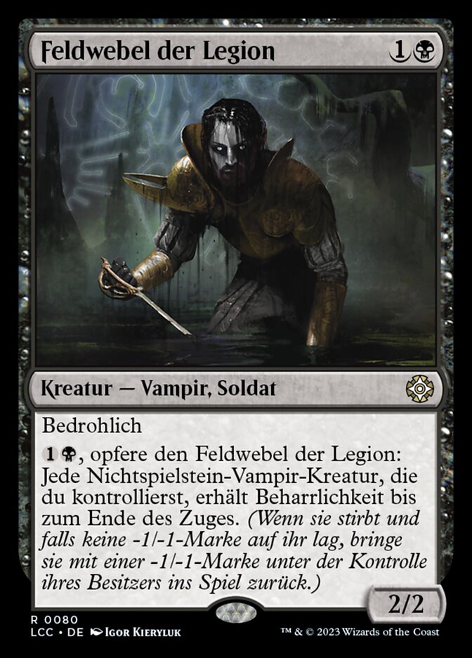 Feldwebel der Legion