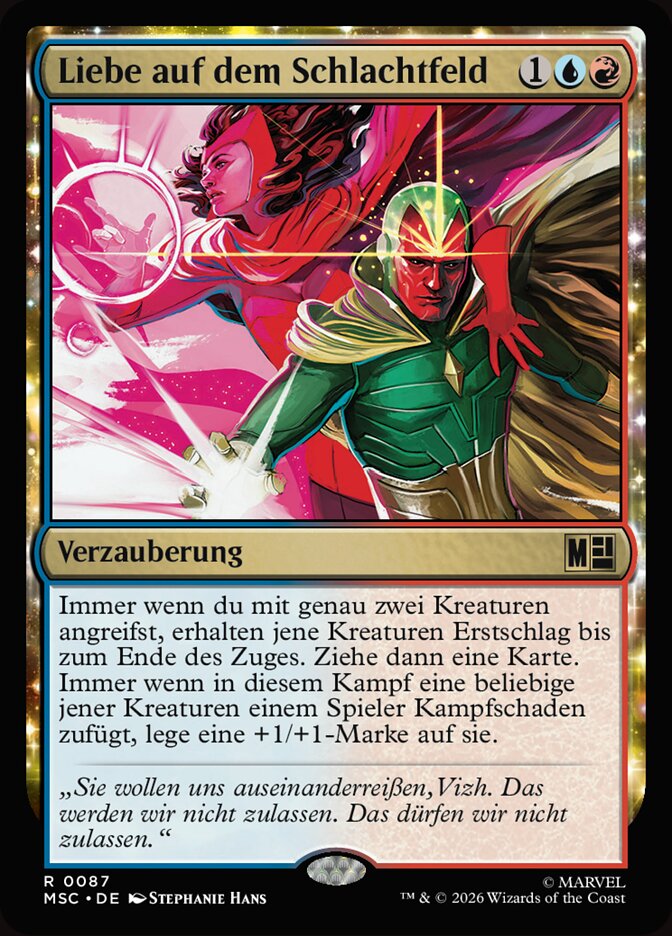 Liebe auf dem Schlachtfeld