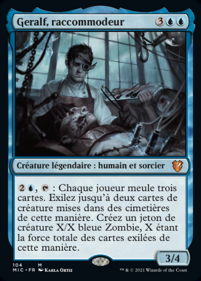 Geralf, raccommodeur