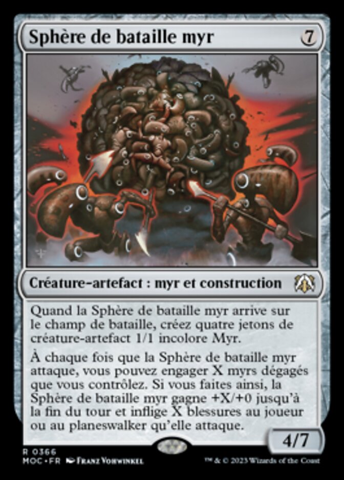 Sphère de bataille myr