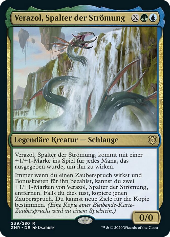 Verazol, Spalter der Strömung