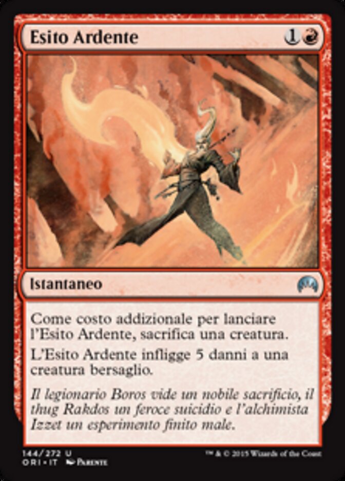 Esito Ardente