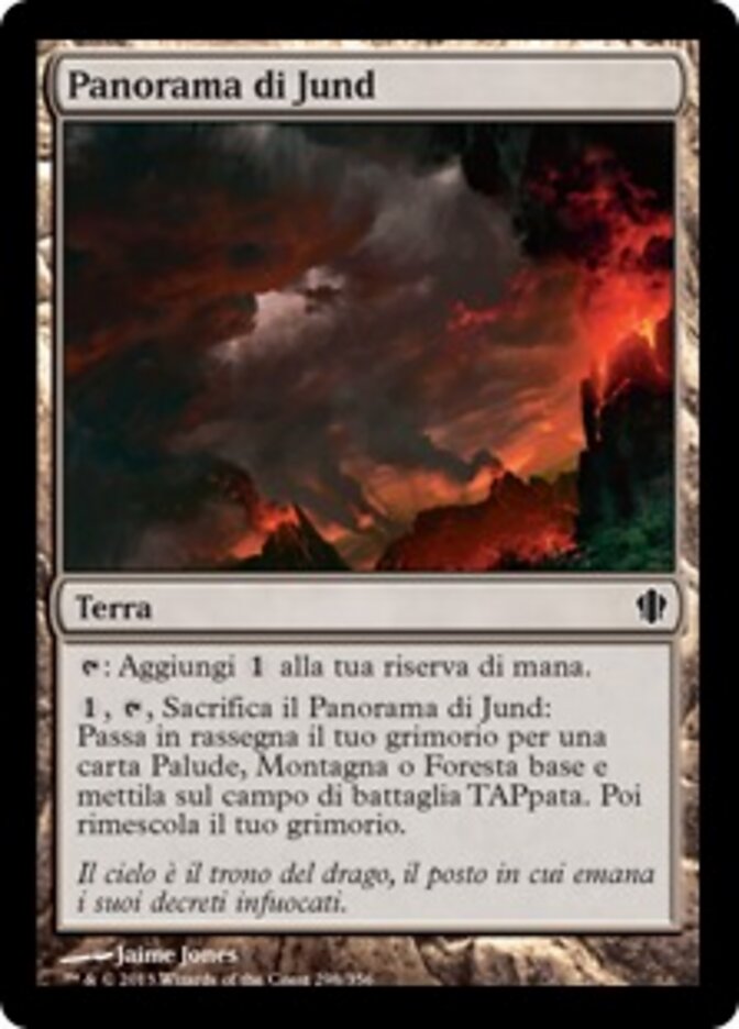 Panorama di Jund