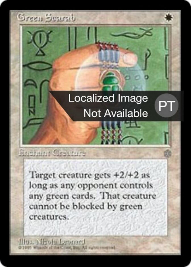 Escaravelho Verde