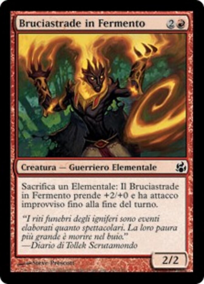 Bruciastrade in Fermento