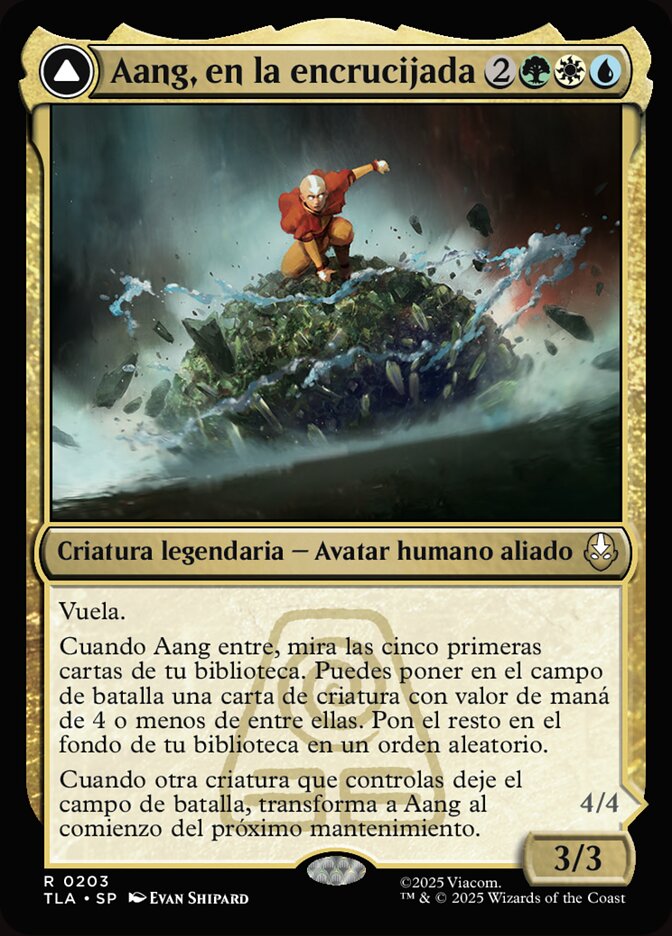 Aang, at the Crossroads // Aang, Destined Savior
