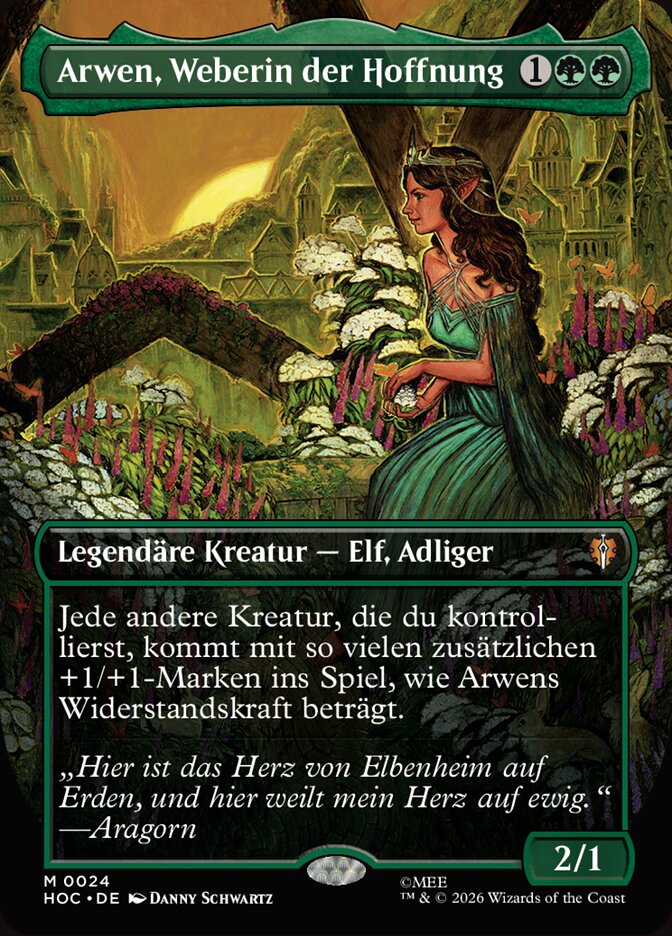 Arwen, Weberin der Hoffnung
