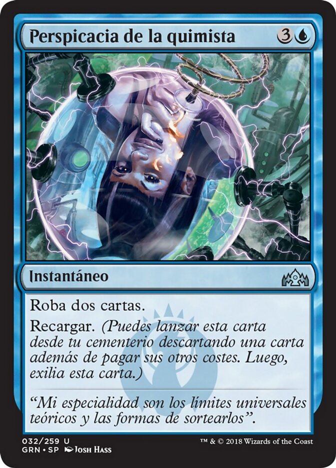 Perspicacia de la quimista