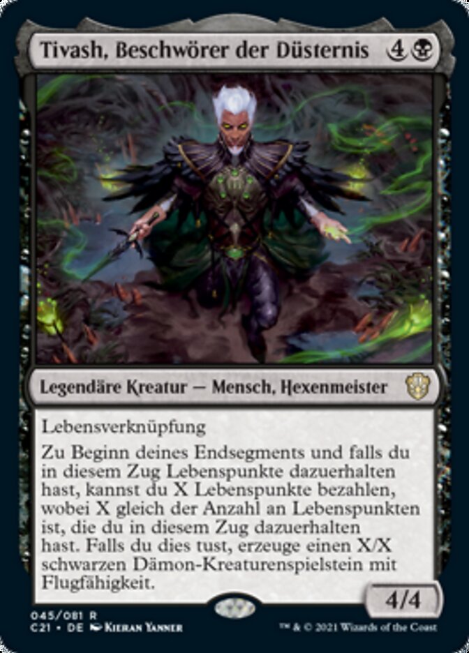 Tivash, Beschwörer der Düsternis