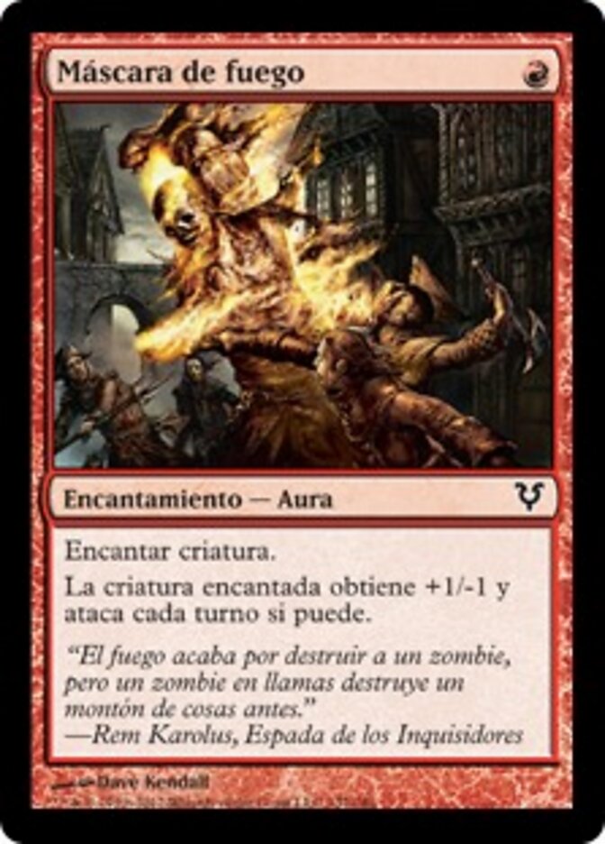 Máscara de fuego