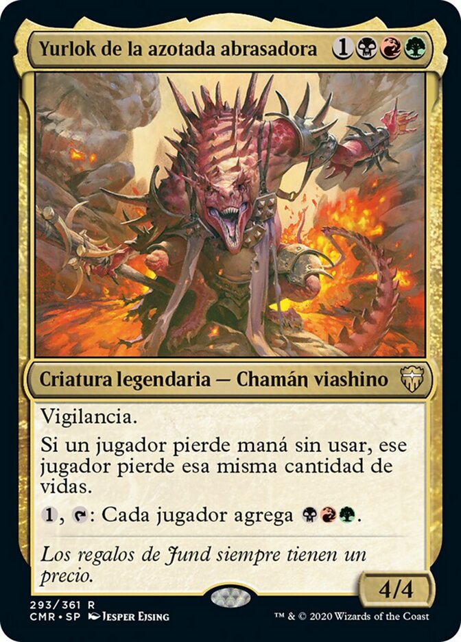 Yurlok de la azotada abrasadora