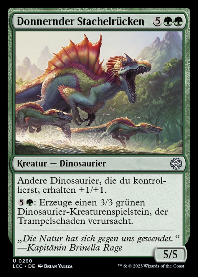 Donnernder Stachelrücken