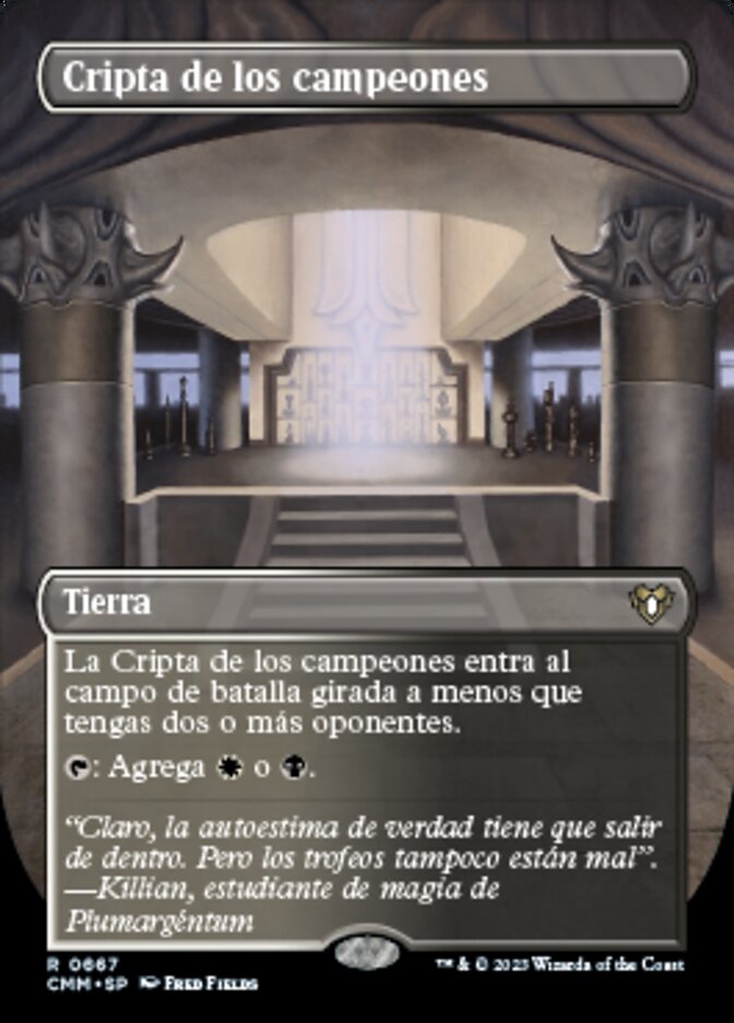 Cripta de los campeones