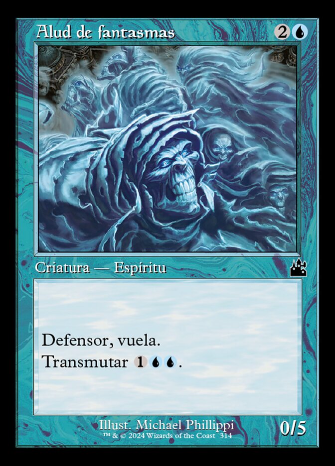 Alud de fantasmas