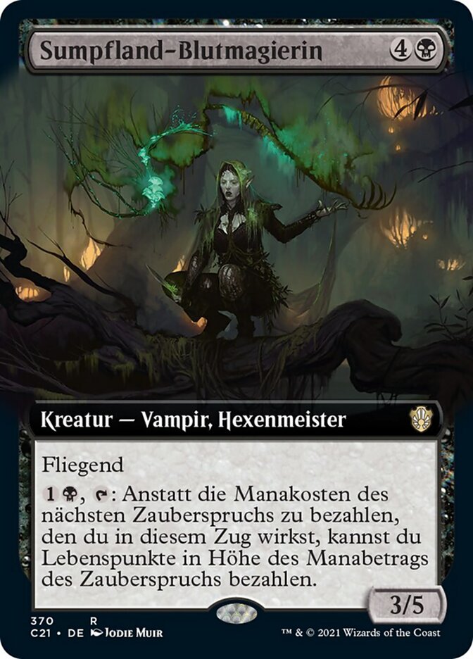 Sumpfland-Blutmagierin