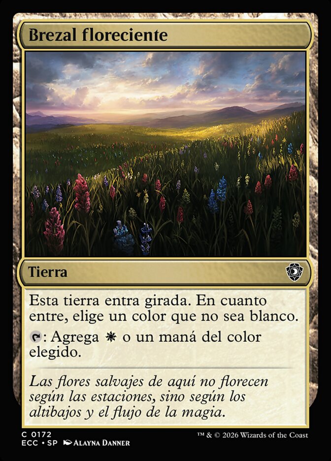 Brezal floreciente