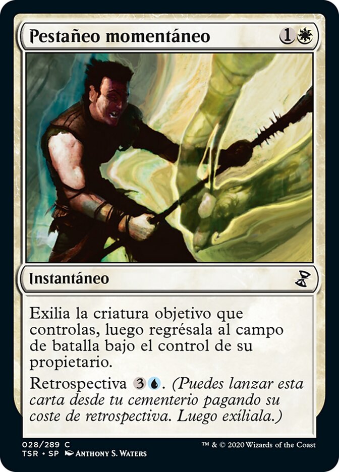 Pestañeo momentáneo